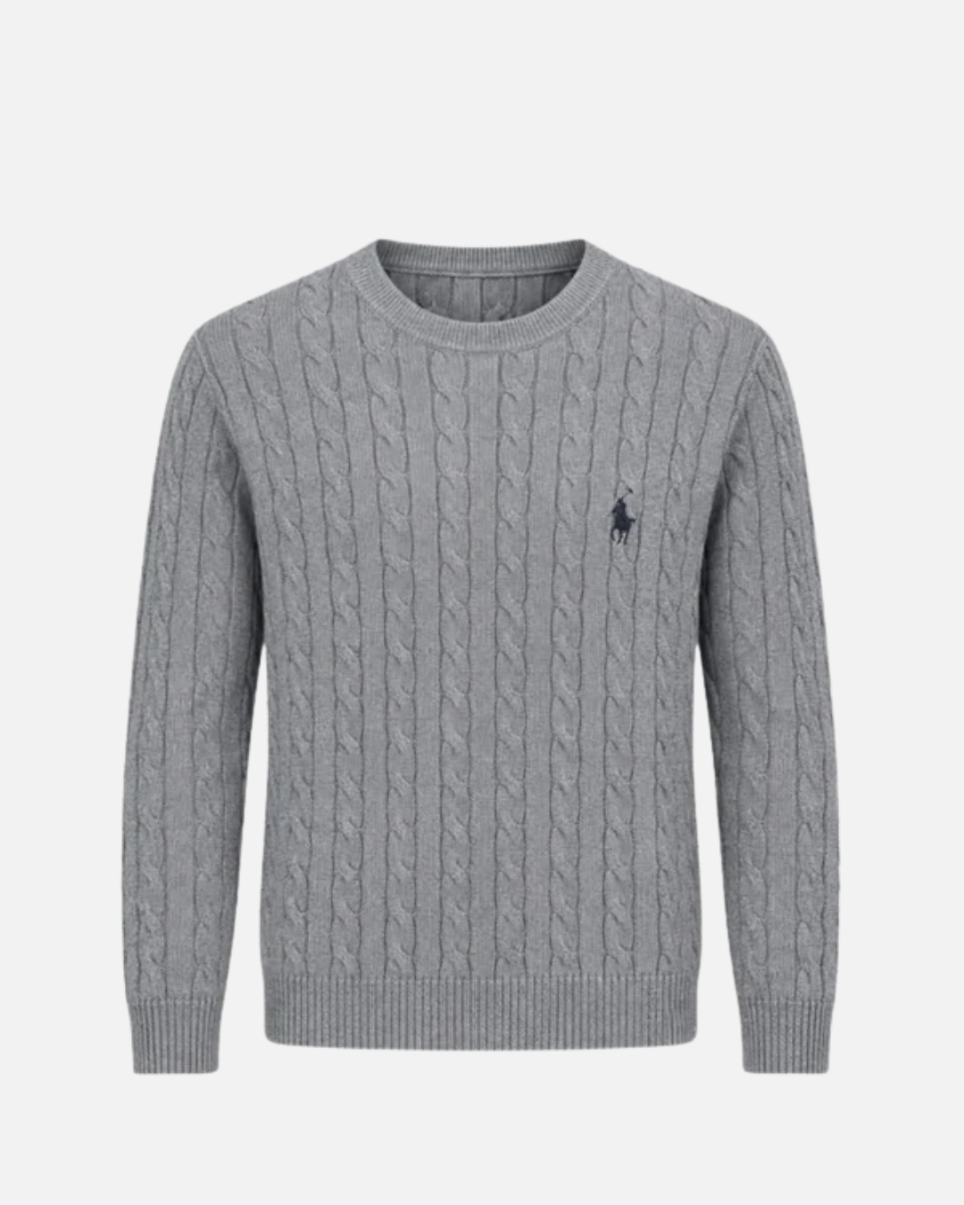 Cable-Knit Cotton Jumper