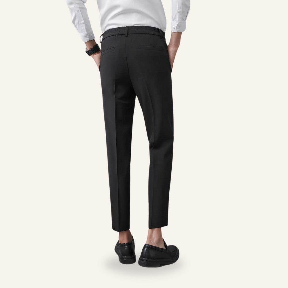 Tailored Slim Pants Refined Form