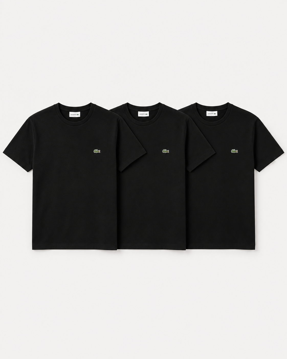 3-Pack Cotton Jersey T-Shirts — men's t-shirts, flat lay