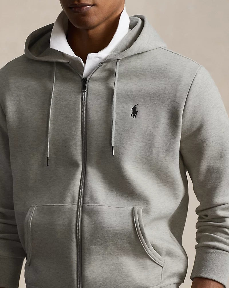 Double-Knit Full-Zip Tracksuit Set — men's tracksuits, styled