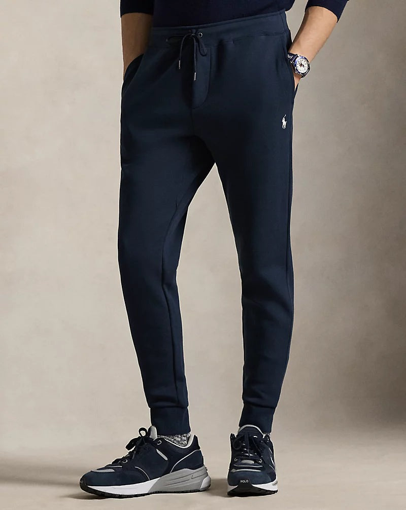 Double-Knit Full-Zip Tracksuit Set — men's tracksuits, back view