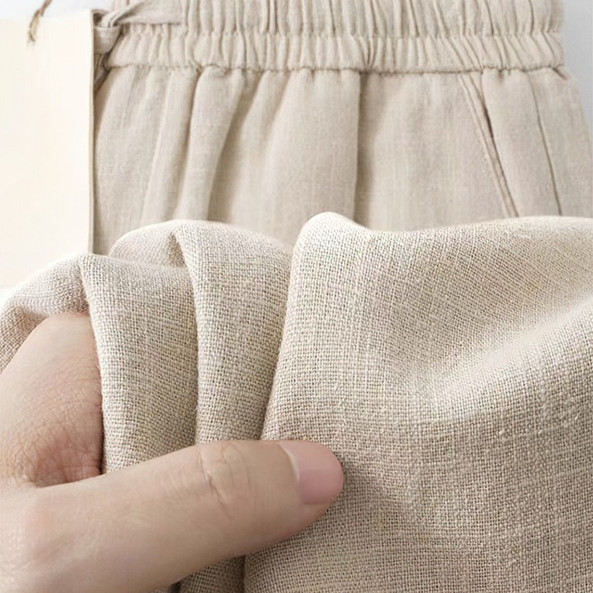 Milford Linen Pants Relaxed Structure
