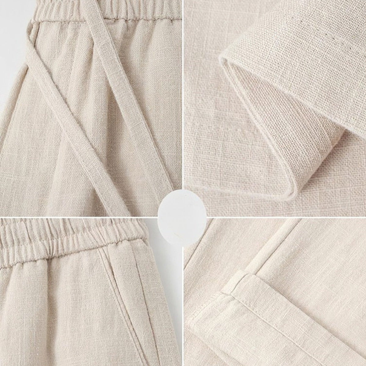 Milford Linen Pants Relaxed Structure