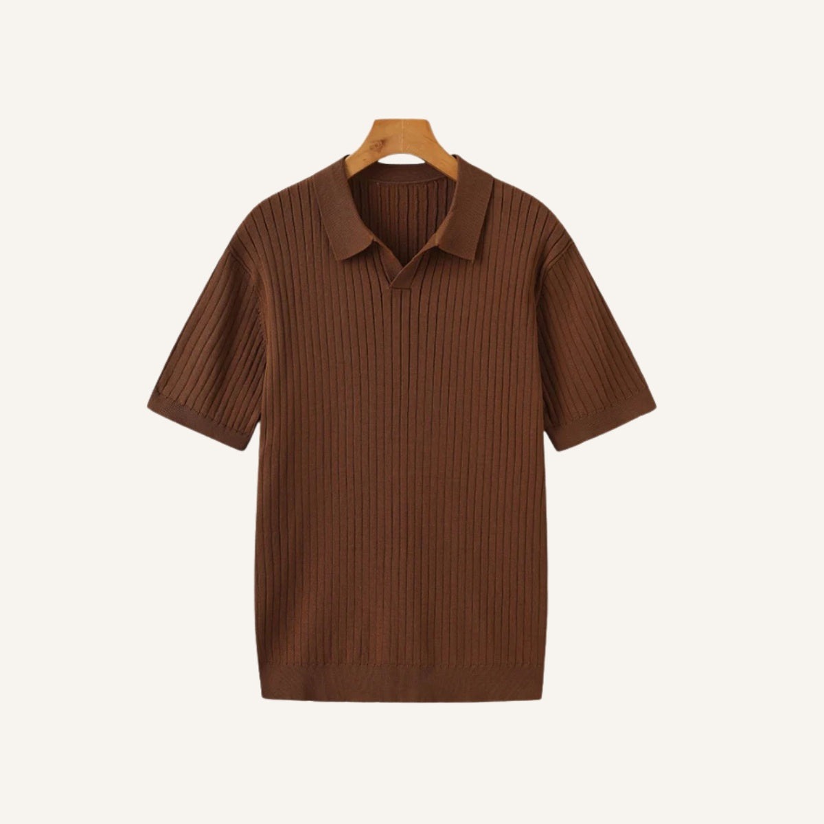 Sollome Heritage Rib-Knit Polo