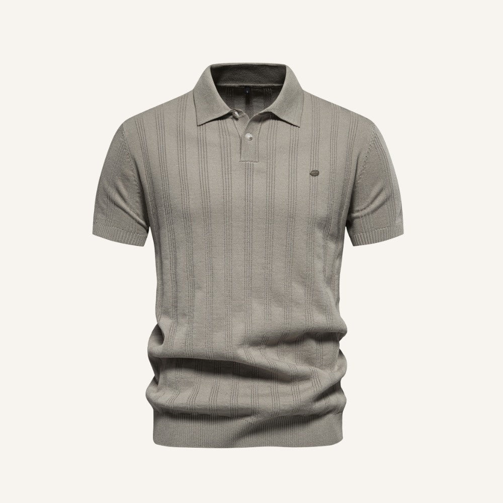 Men's Striped Polo Shirt - Romero