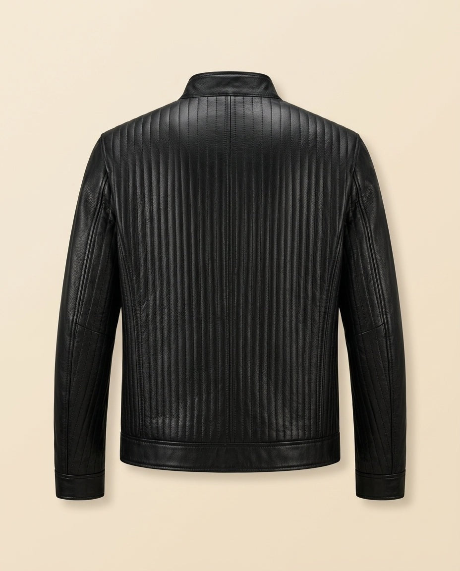 Signature Leather Biker Jacket