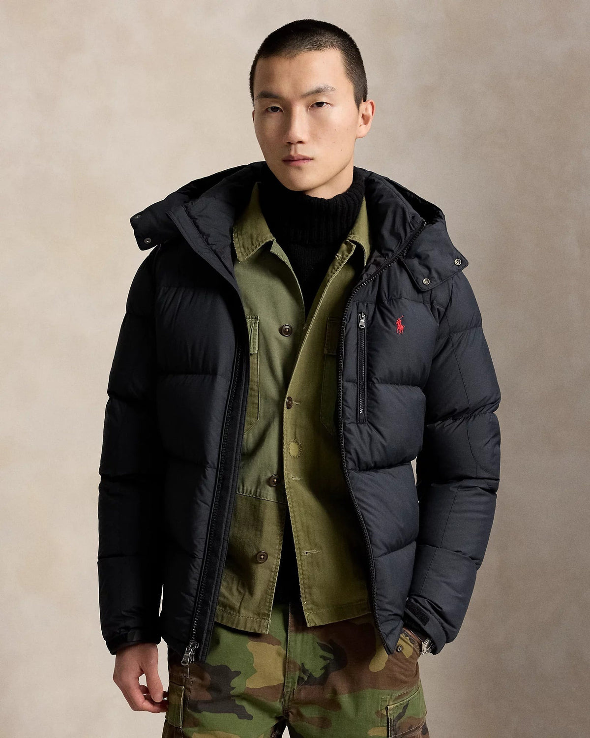 650-Fill Ripstop Down Jacket — men's down jackets, back view
