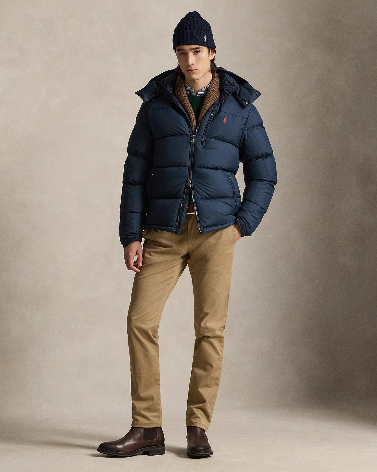 650-Fill Ripstop Down Jacket — men's down jackets, front view