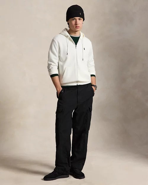 Double-Knit Full-Zip Hoodie — men's hoodies, front view