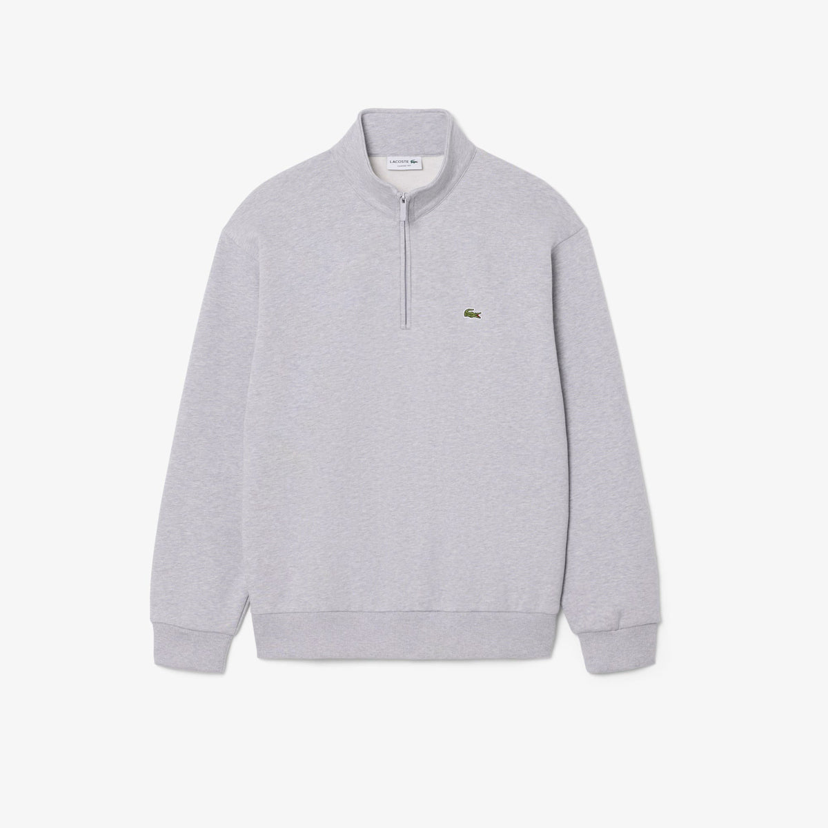 Fleece Quarter-Zip Sweatshirt — men's sweatshirts, close-up