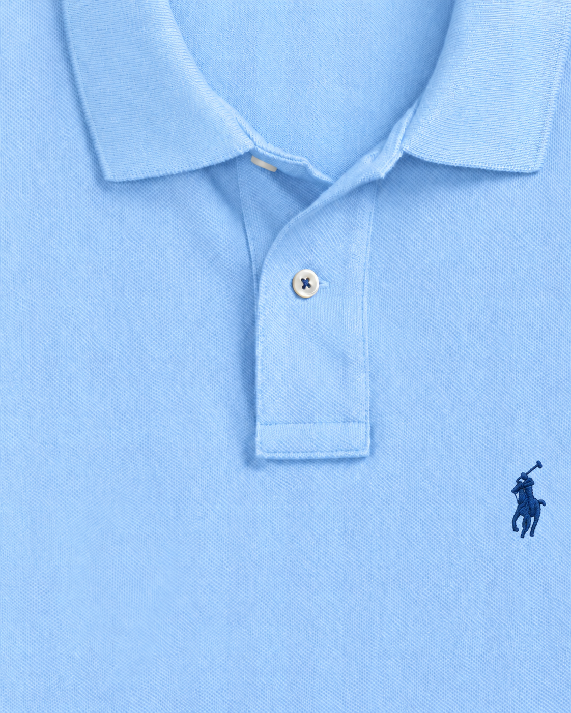Slim Fit Cotton Mesh Polo — men's polo shirts, styled