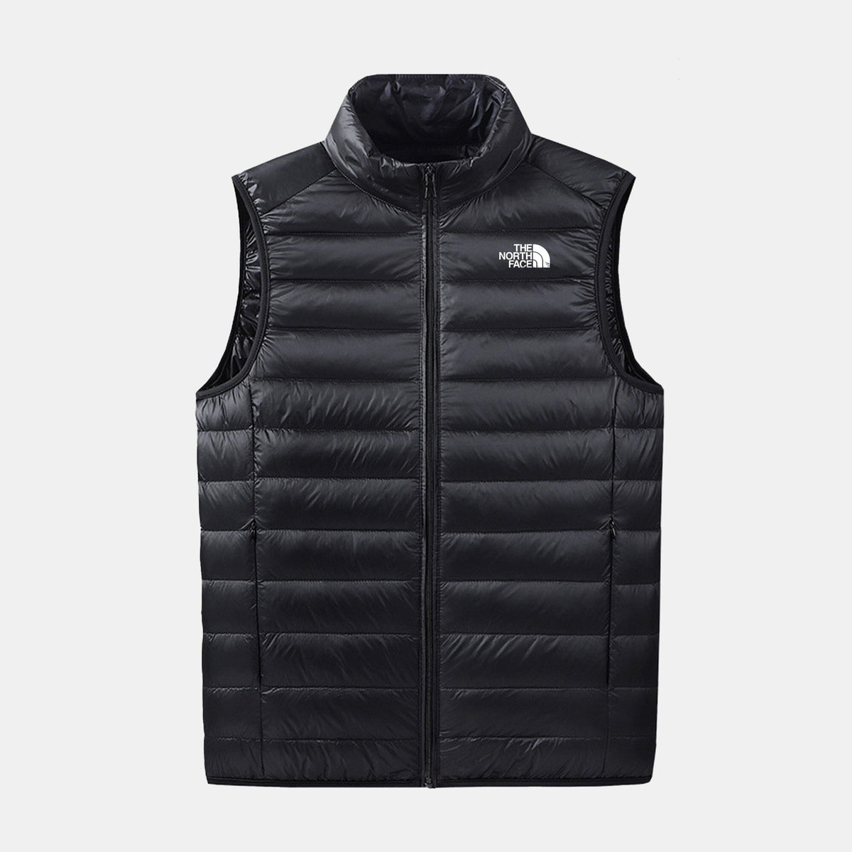 Lightweight Quilted Puffer Gilet — men's gilets, front view