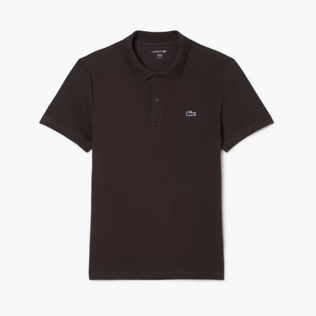 Regular Fit Ribbed Polo Shirt — men's polo shirts, close-up